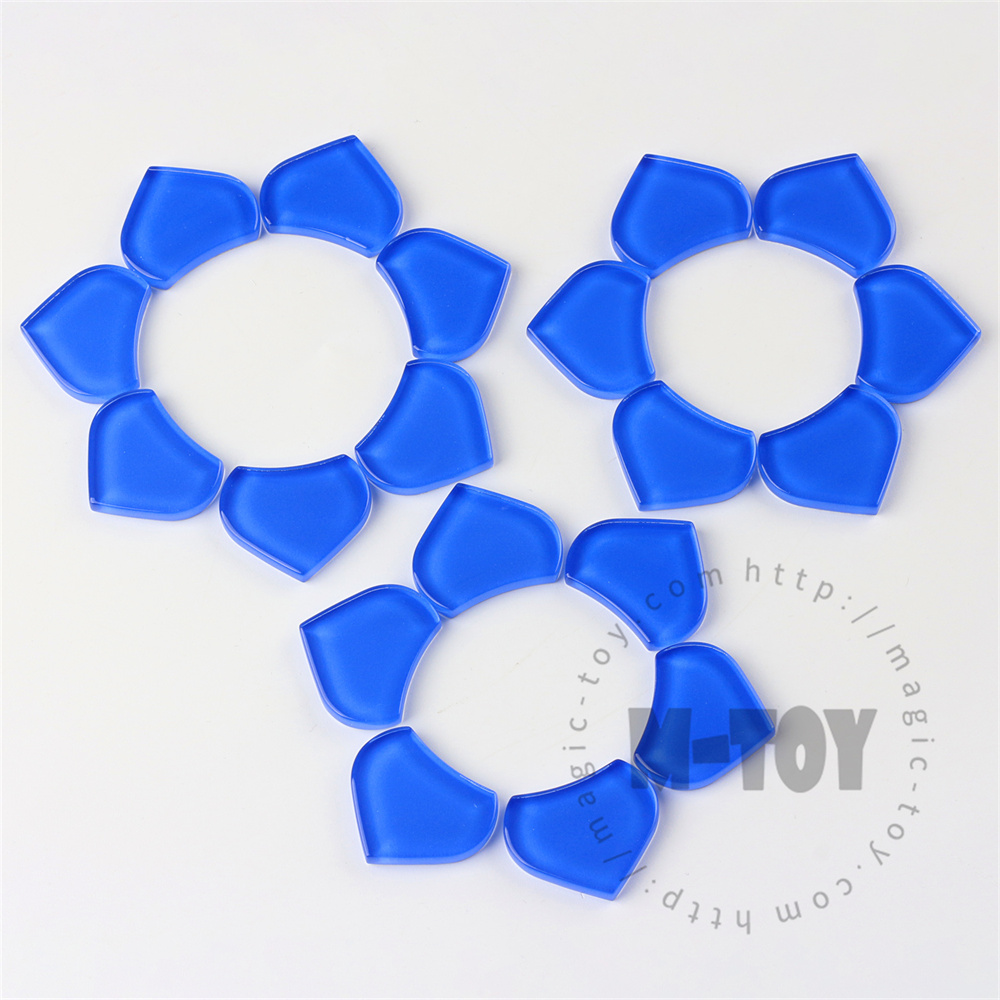 Blue Fishscale Mandala Glass Mosaic 3026TA-CC715