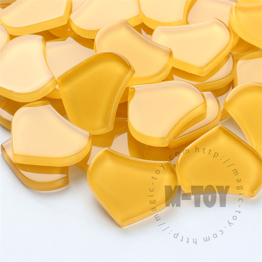 Yellow Fishscale Mandala Glass Mosaic 3026TA-CC946