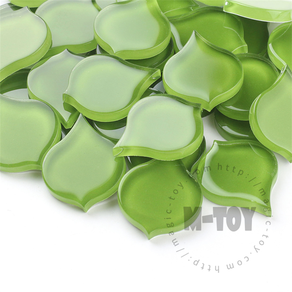 Light Green Lantern Mandala Glass Mosaic 2533TB-CC604