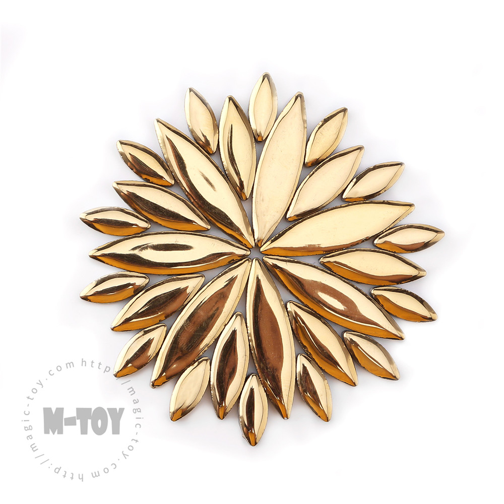 Gold Petal Shape Ceramic Mosaic CYE01