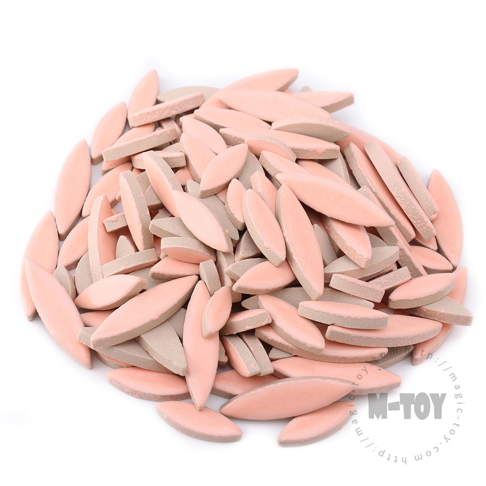 Pink Petal Shape Ceramic Mosaic CYG6003