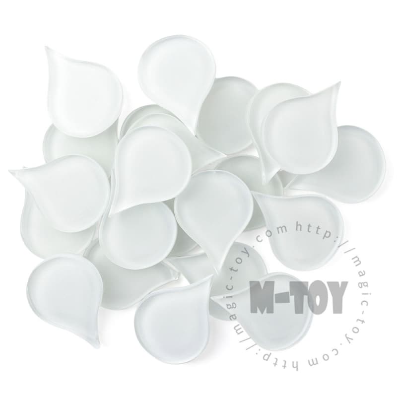 White Raindrop Mandala Glass Mosaic 2432TD-CC100