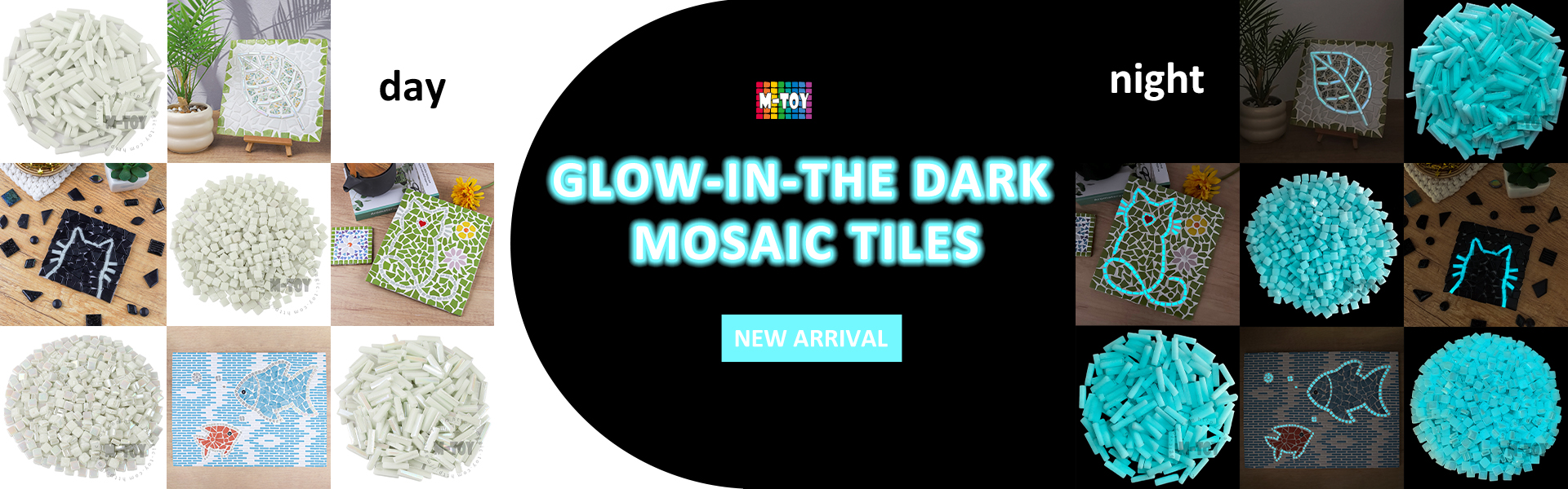 Glow-in-dark Mosaic
