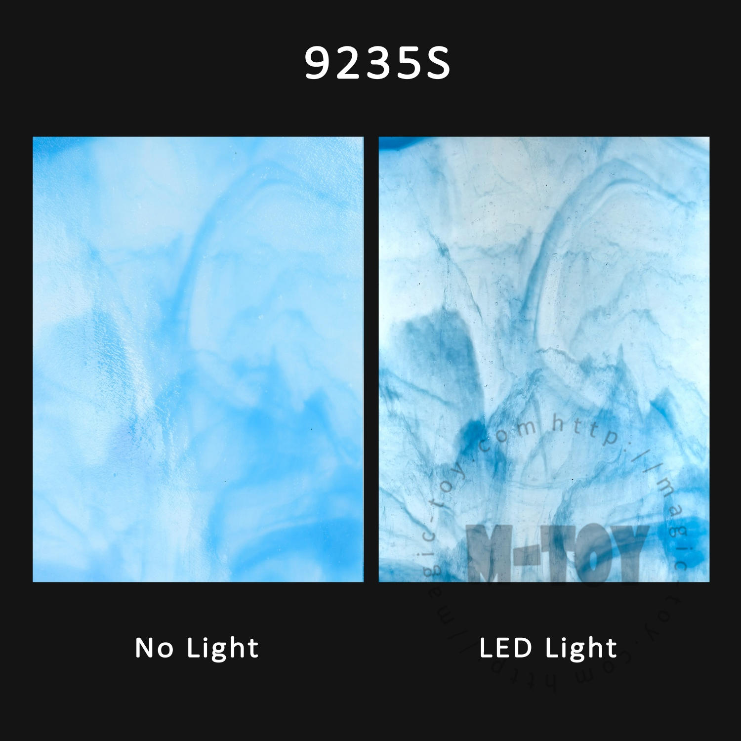 Blue Stained Glass Sheet SP 9235S