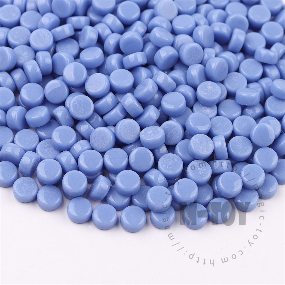 Blue Mini Round Glass Mosaic 8SR03