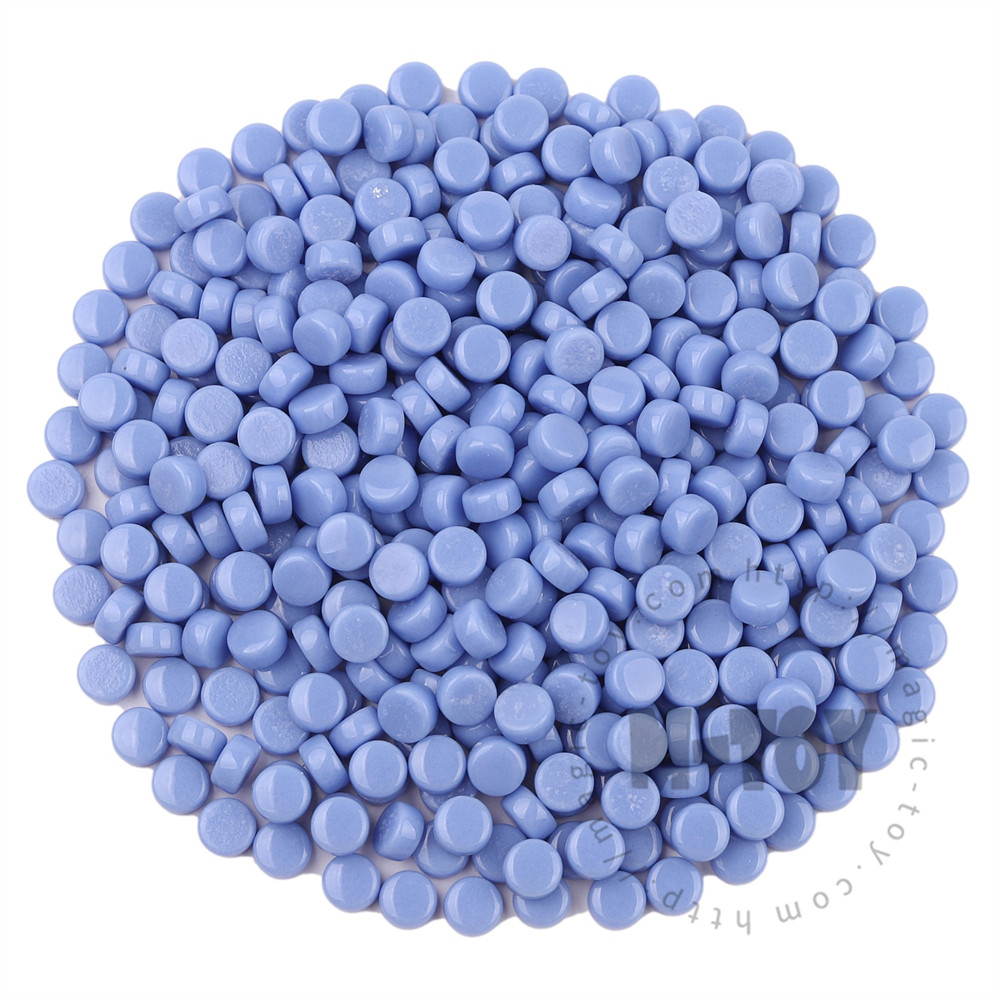 Blue Mini Round Glass Mosaic 8SR03