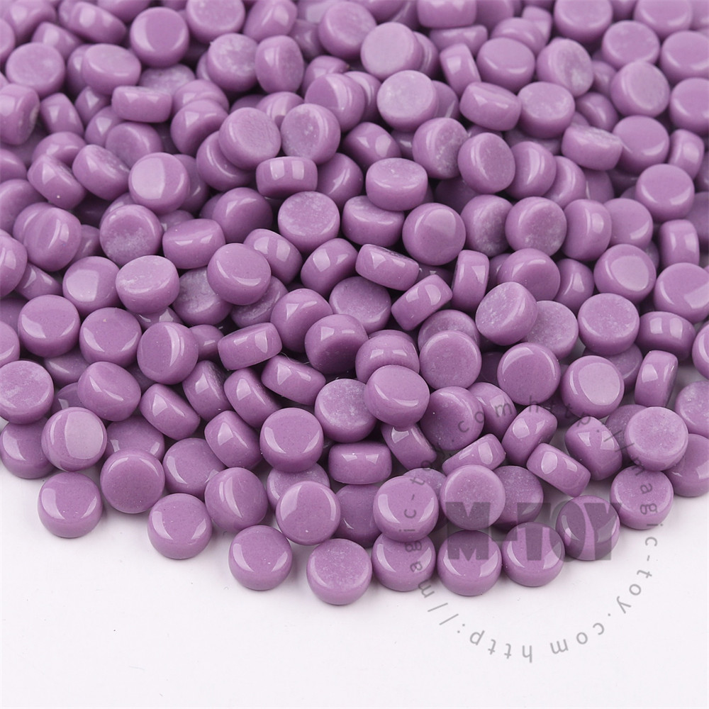 Purple Mini Round Glass Mosaic 8SR62