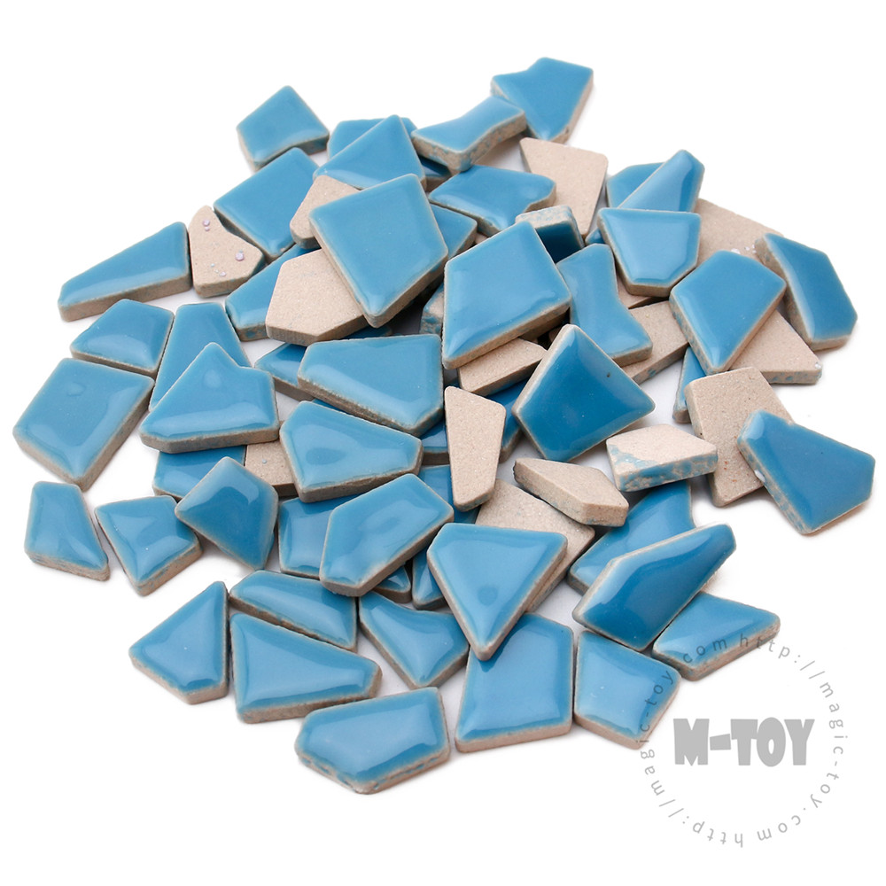 Blue Irregular Ceramic Mosaic IR-H171