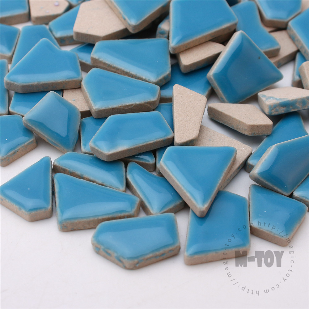 Blue Irregular Ceramic Mosaic IR-H171