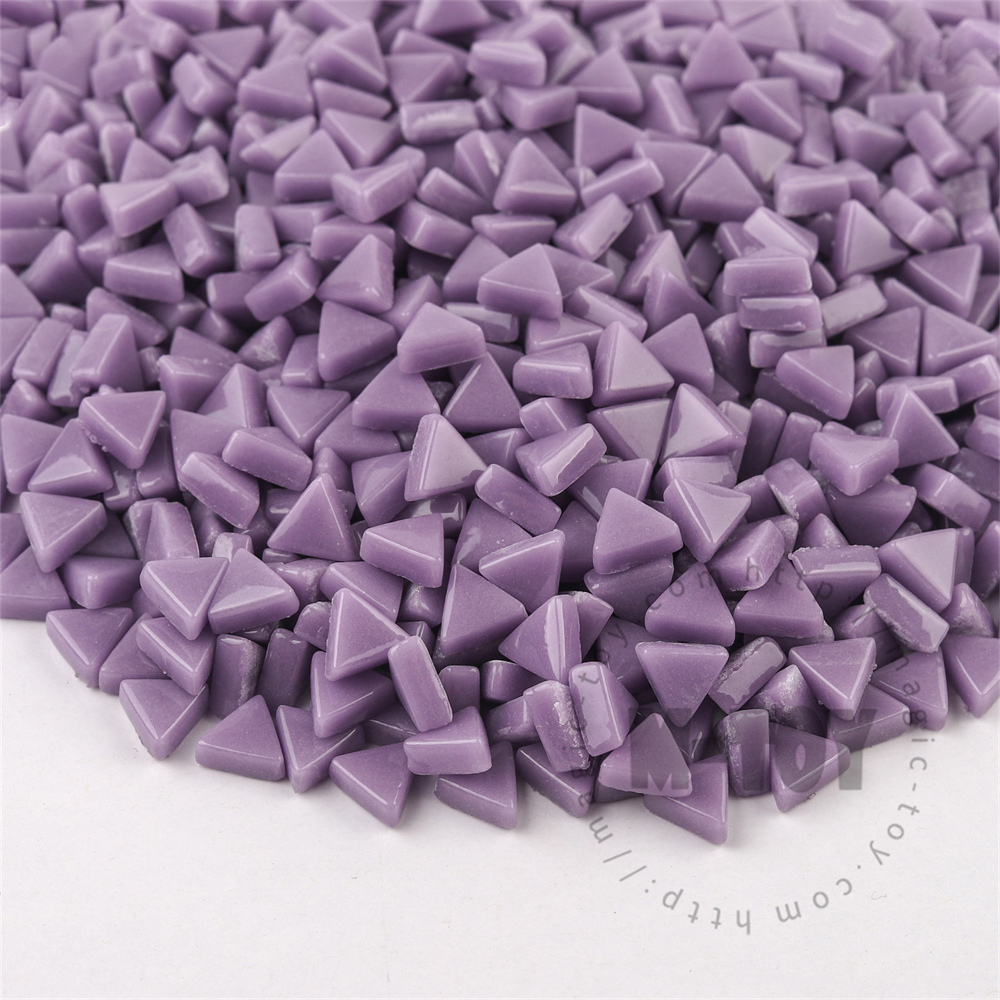Purple Mini Triangle Glass Mosaic 10SJG62