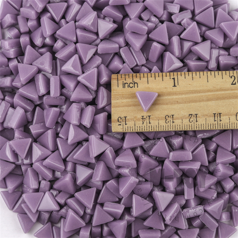 Purple Mini Triangle Glass Mosaic 10SJG62