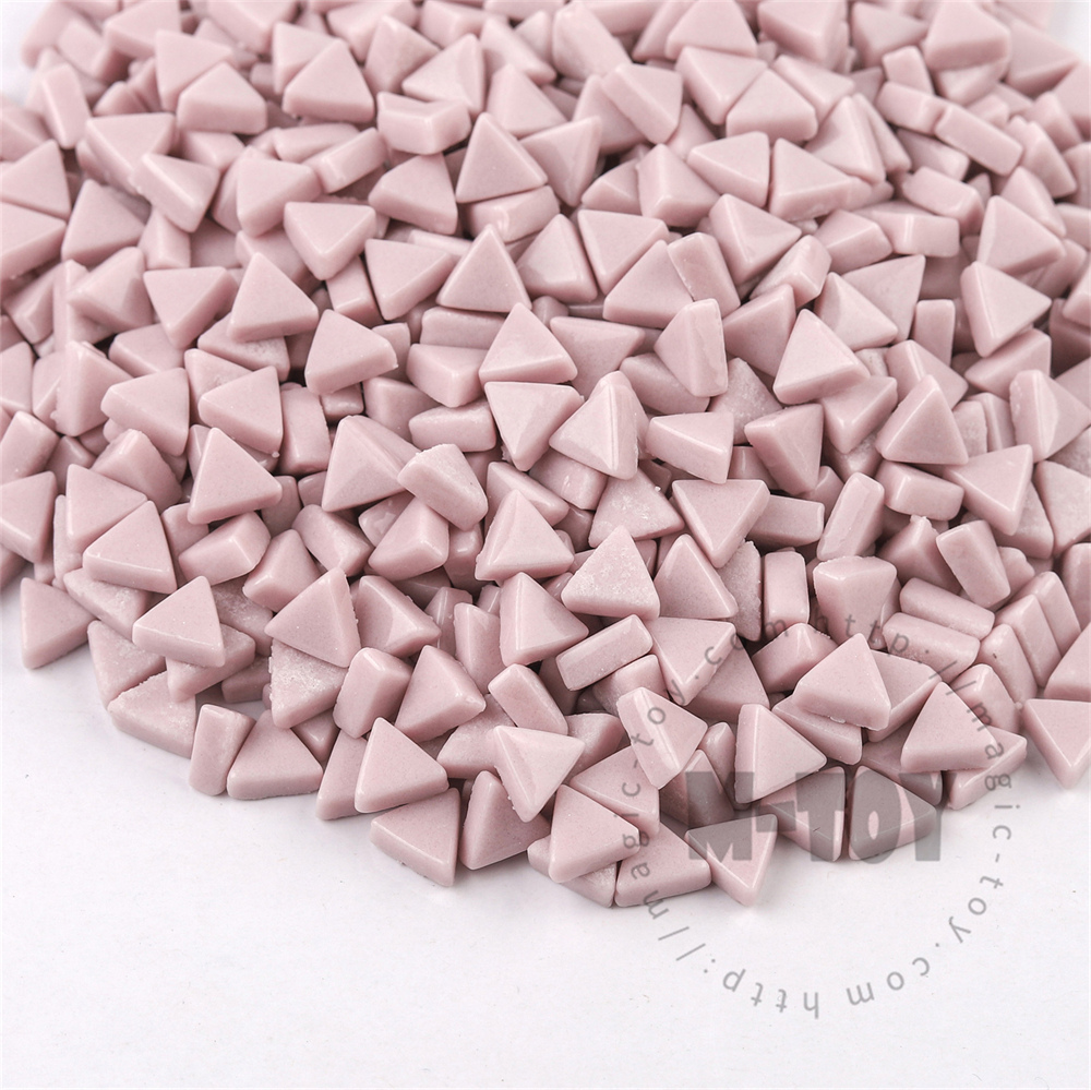 Pink Mini Triangle Glass Mosaic 10SJG68
